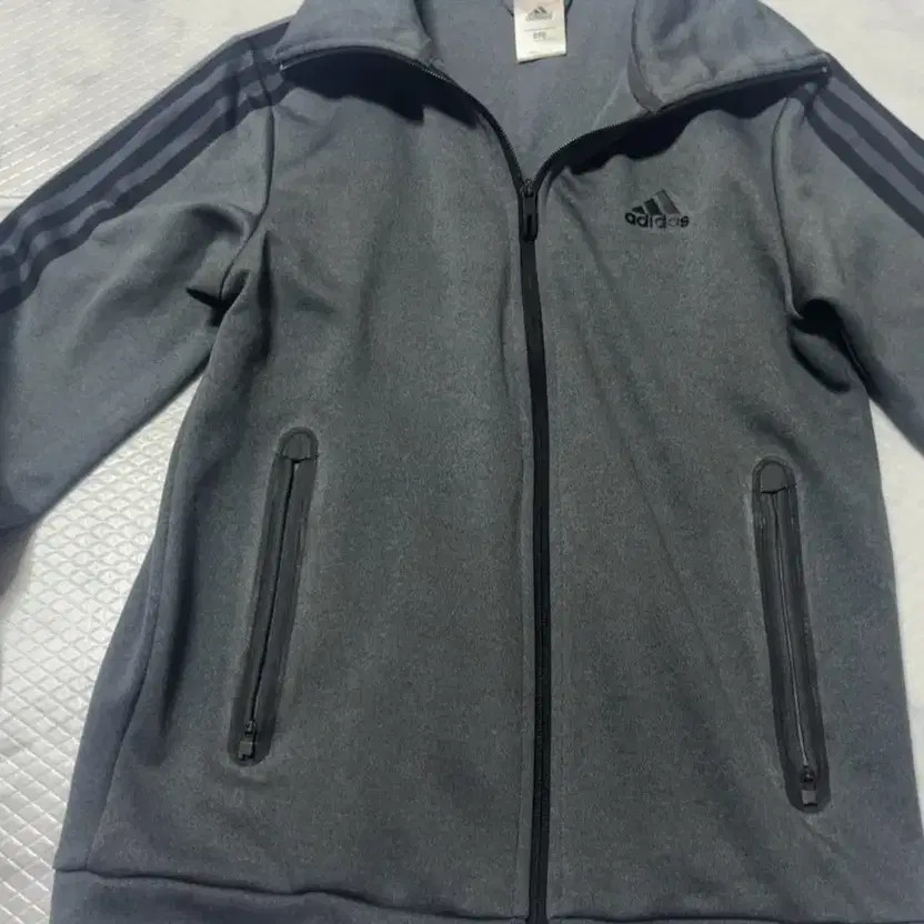 Adidas Gray 95 Zip-up Sweatshirt for Women