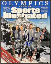 Bode Miller Signed Autographed 8x10 Sports Illustrated Skiing Photo JSA AN49037