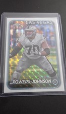 2024 Topps Chrome - Jackson Powers-Johnson White Geometric Refractor /15 (RC)