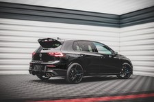 Heckansatz Diffusor passend für VW Golf R Mk8 roter Kern