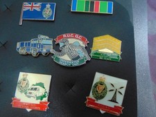 ROYAL ULSTER CONSTABULARY  GC.  7 x  assorted  Tie Pins .    PICA(NI )