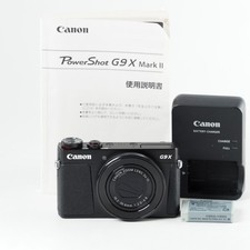Canon PowerShot G9 X Mark II 20.1MP Digital Camera - Black for