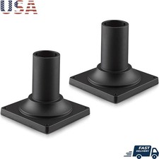 Heavy Duty Aluminum Pier Mount Base Outdoor Post Light Easy Installation New
