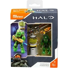 HALO MEGA CONSTRUX BLOKS OVERSHIELD POWER PACK SPARTAN OPERATOR FMM83