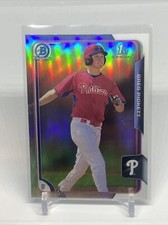 2015 Bowman Chrome Greg Pickett #18 1st Refractor Card