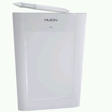White Huion USB Connection Drawing Tablet