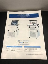 Across International C20 Recirculating Chiller User's Manual
