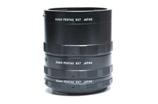 Asahi Pentax 6x7 67 Macro Extension Tube Ring 1 2 3 Set (3PCs)