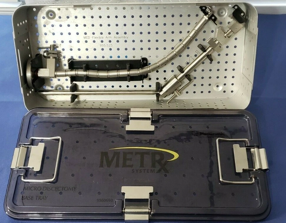 Medtronic 9560523 Metrx Arm Set Bed Rail Attachment & Metrx 