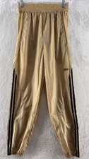 Adidas Pants Womens Sz Medium Track Athletic Gym Leg Run Jogger Brown GN4274