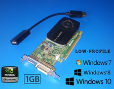 HP Compaq Elite SFF 8000 8100 8200 8300 1GB 128-Bit Video Card with HDMI Adapter