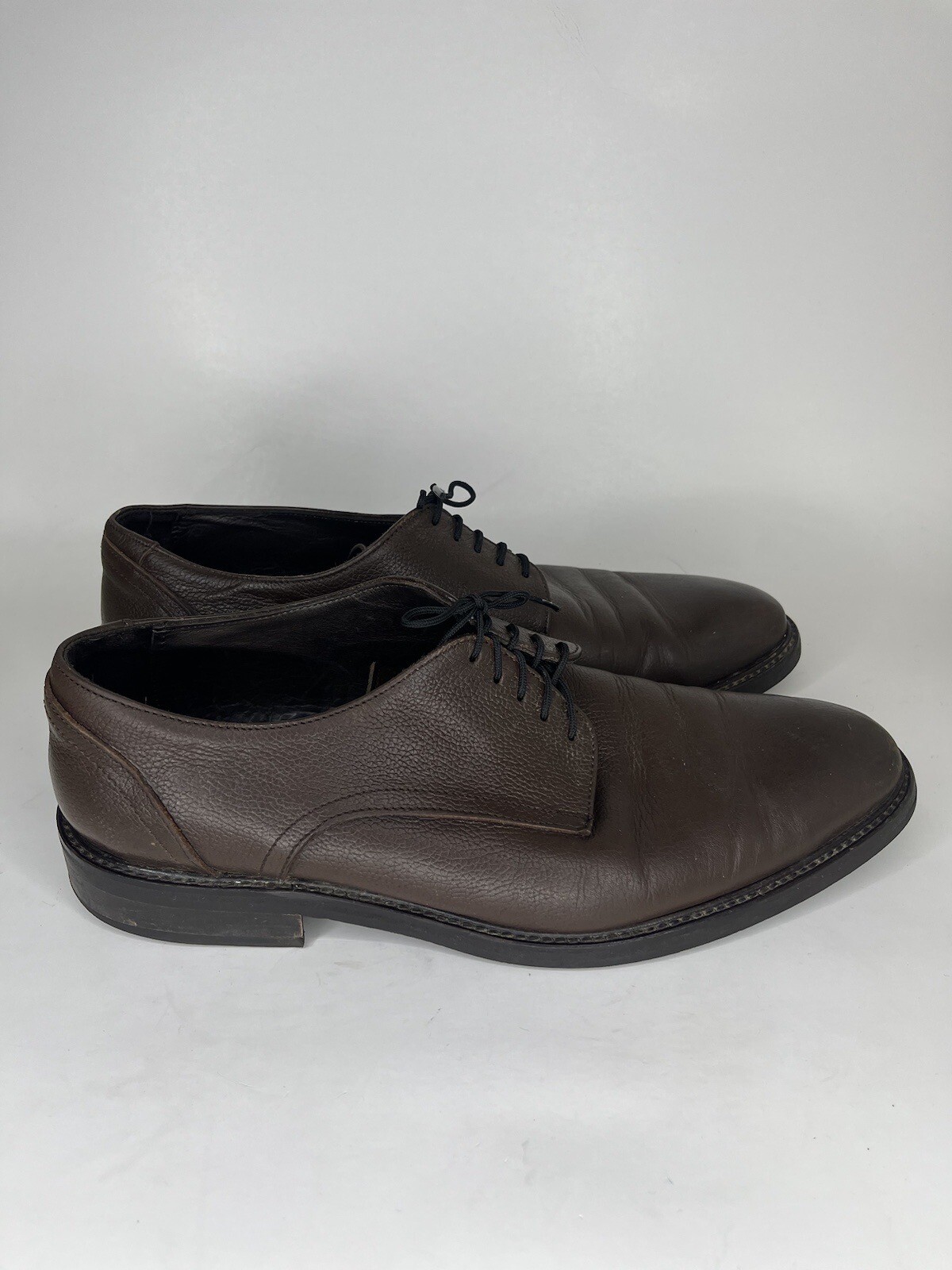 SAOLA To Boot New York Scarpe Oxford Stringate Uomo Taglia 9 Pelle Marrone Made In Italy