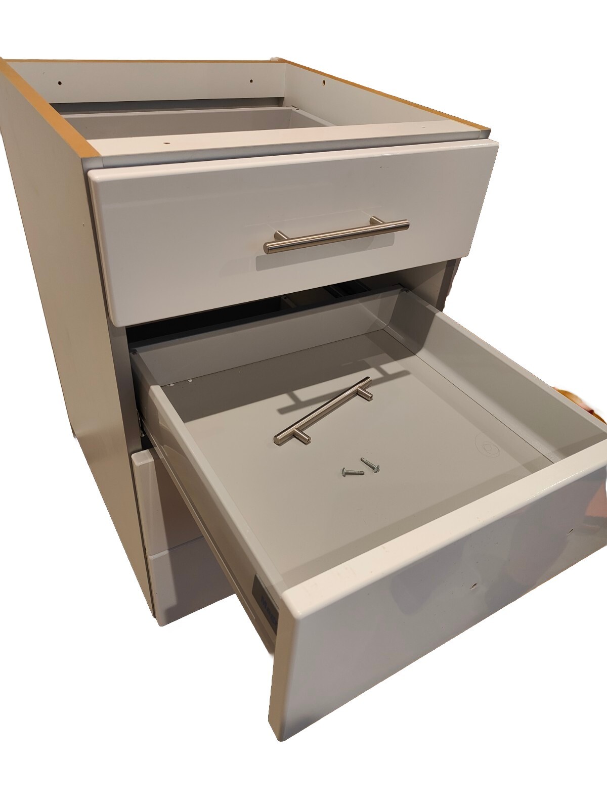 White kitchen units used pre owned eBay