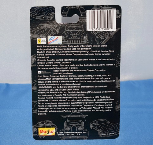 Maisto Motor Works Black Silverado 1500 1:64 Diecast Truck #15001 NEW ~ T2 - Picture 5 of 5