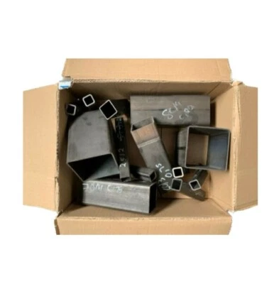 MARKENLOS Reststücke Restposten Sonderposten Quadratrohre Kurzlängen S235JR