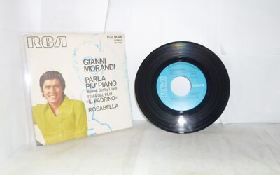 Gianni Morandi - spricht mehr Klavier (der Pate) Vinyl 7'' Zoll 45 U/min TOP