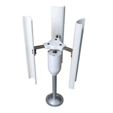 Vertical Axis Wind Turbine Model Three-Phase Permanent Magnet Generator