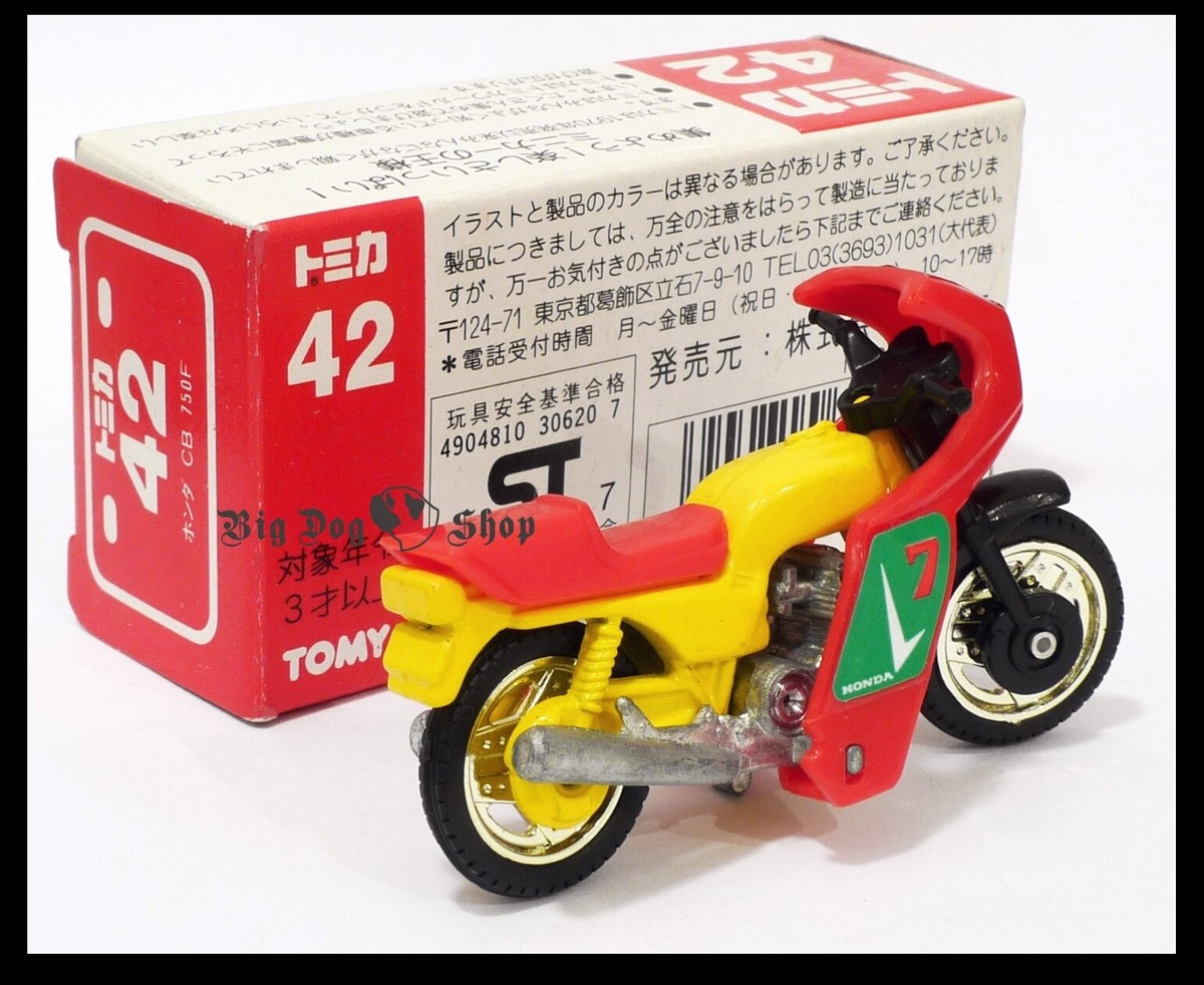 TOMICA 42 HONDA CB 750F BIKE Motorcycle 1/34 TOMY NEW 1997 A