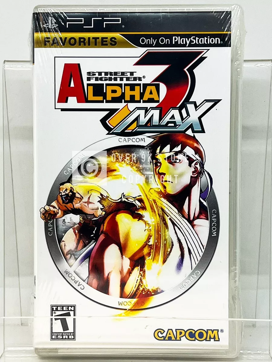  Street Fighter Alpha 3 Max - Sony PSP : Everything Else