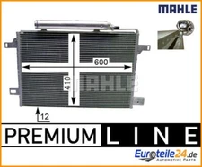 Condenser, air conditioning BEHR *** PREMIUM LINE *** MAHLE AC369000P