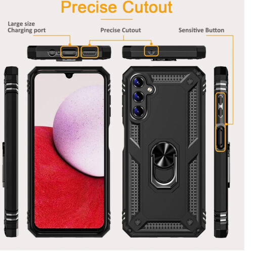 For Samsung Galaxy A25 5G Case Phone Cover Shockproof+ Tempered Glass Protector - Picture 10 of 38