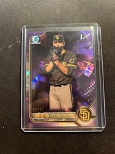 2022 Bowman Chrome Draft Sapphire Edition Purple /10 Henry Williams #BDC-119