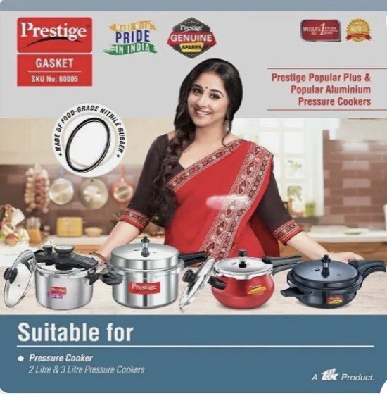 TTK MINI Gasket For Prestige Aluminium Popular Plus & Popular Pressure Cooker
