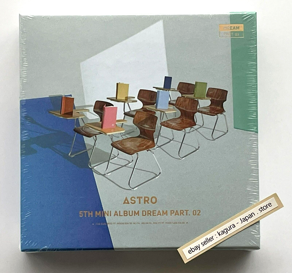 ASTRO Dream Part 01 Day & Night ver. 02 Wish & Wind ver. Album