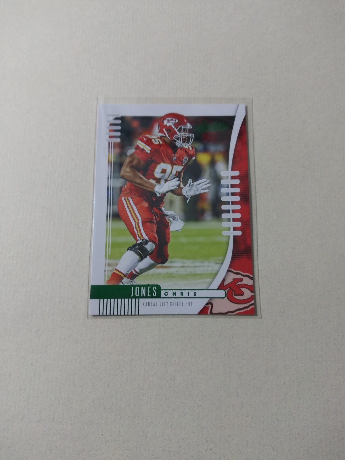 2019 Panini Absolute Football Green #41 Chris Jones