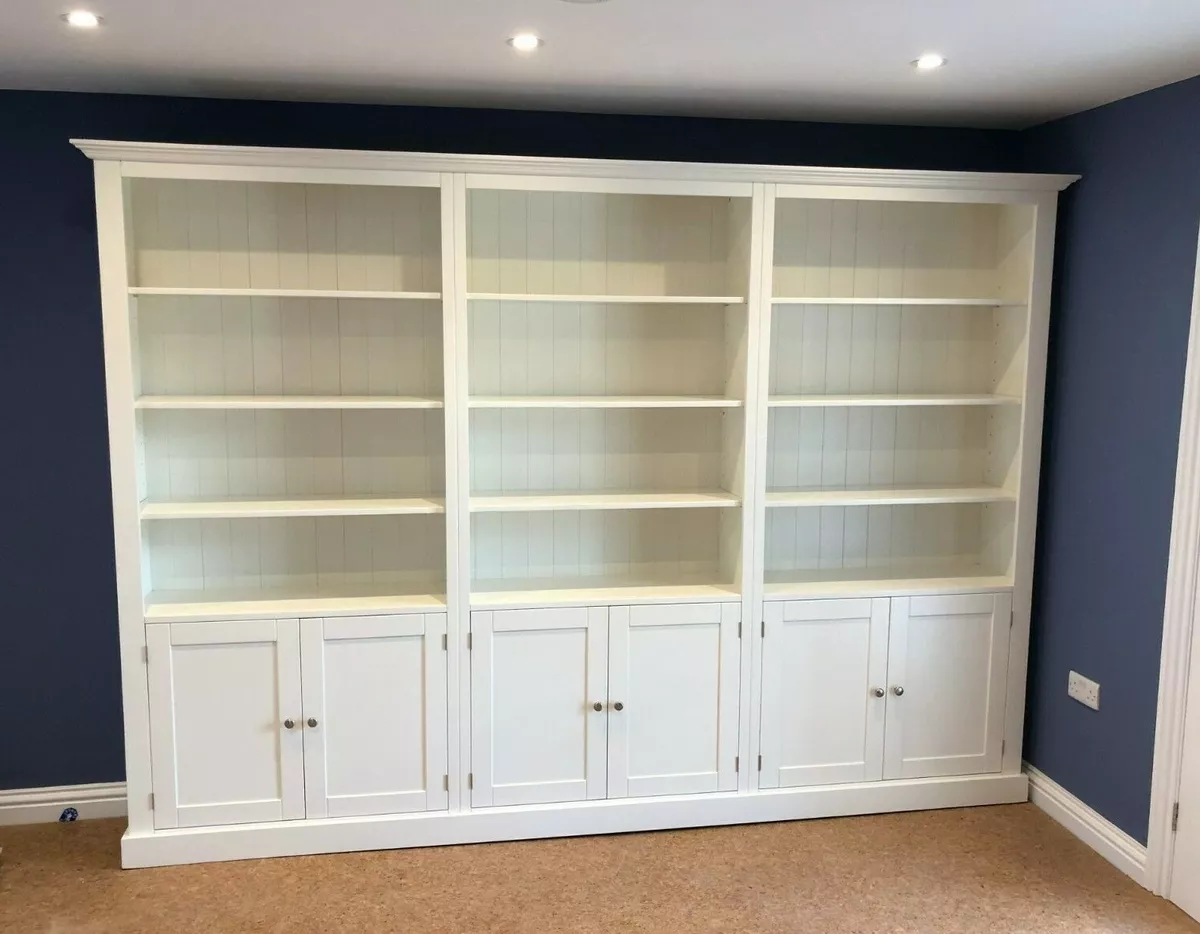Bookcase with cupboard base deals