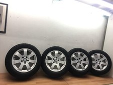 Mercedes W204 Alufelgen 7J x 16 ET 33 & Winterreifen Continental 225/55 R16 Satz