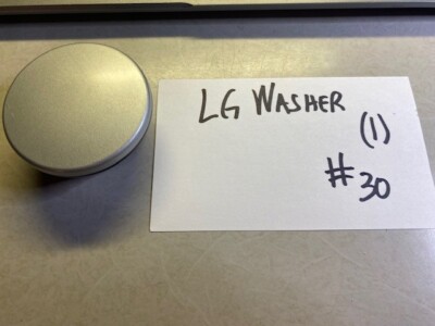 LG Washer Knob White ORIGINAL OEM #30 One OEM ORIGINAL knob off a LG Washer HE