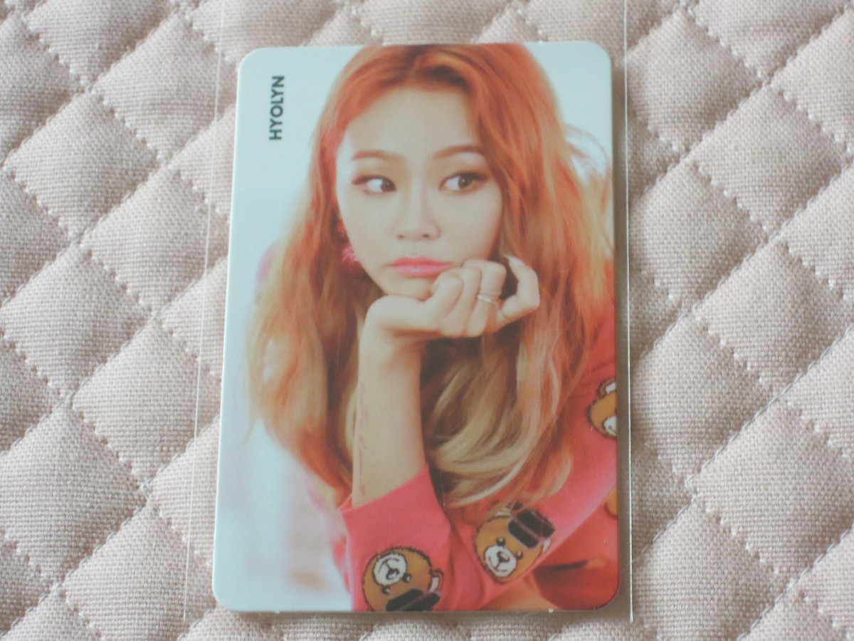 SISTAR Hyolyn Paradise Music Broadcast Photocard KPOP | eBay