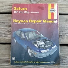 Haynes Repair Manual Service Guide SATURN ALL MODELS 1991-1999