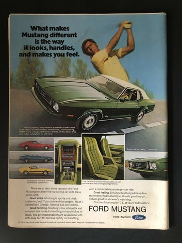Car and Driver Magazine November 1972 1973's Most Innovative Car - Picture 2 of 2