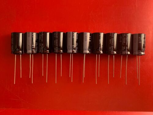 10x 25ZLH1500M-LDF-12.5X20 CONDENSADOR RUBYCON ALUMBRE 1500UF 25V 105' 12.5x20 RADIAL - Imagen 3 de 5