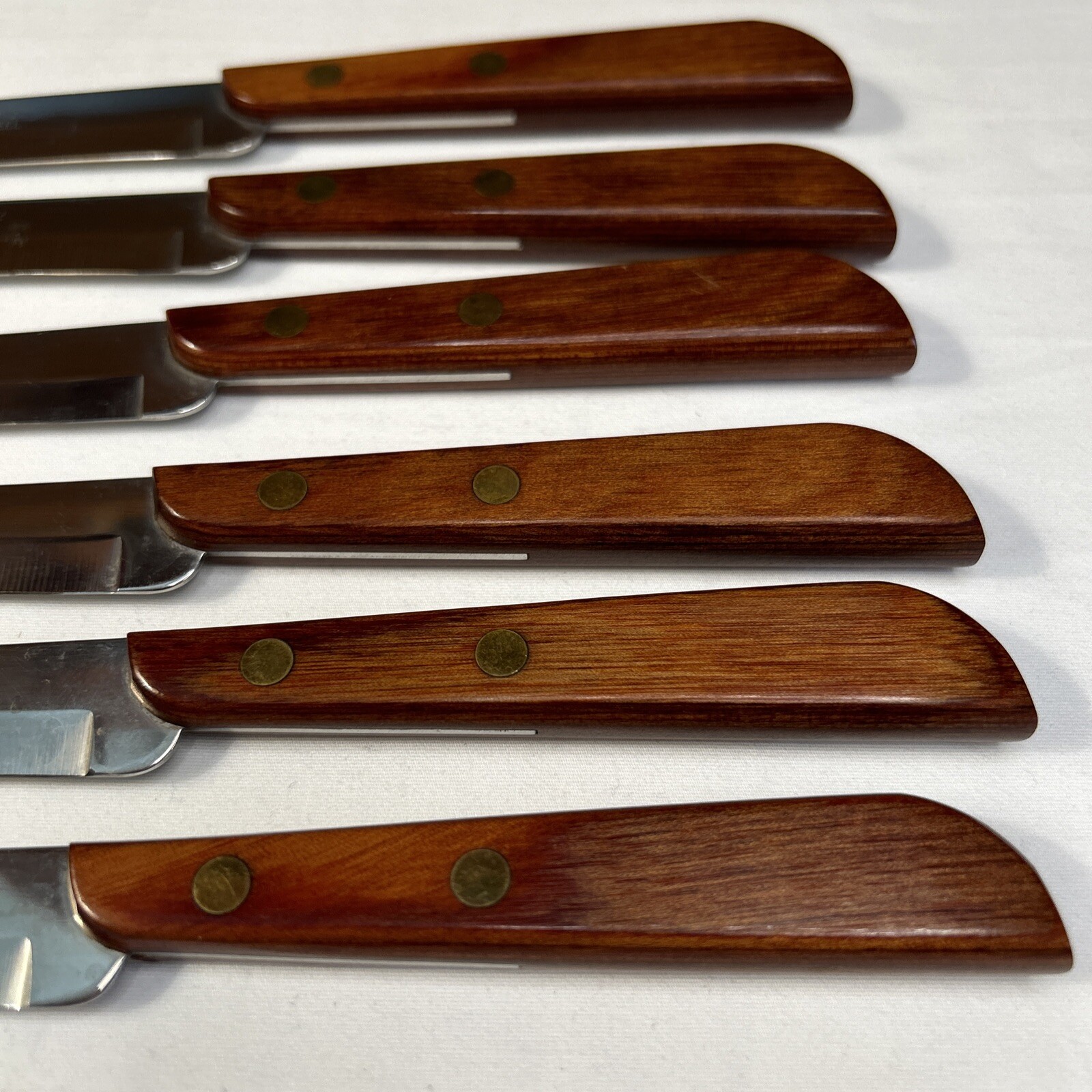 Vintage Town & Country By Washington Forge 6-Piece Steak Knife Set, USA
