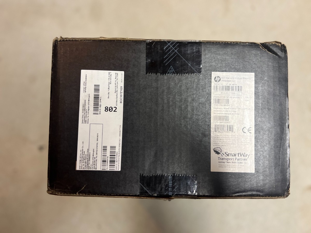 HP Reverb G2 Virtual Reality Headset - Black (1G5U1AA#ABA HP Reverb G2 Virtual Reality Headset - Black (1G5U1AA#ABA