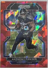 Anthony Firkser 2021 PANINI PRIZM RED CRACKED ICE PRIZM  #2