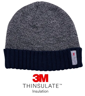 Mens Extra Warm Beanie Hat With 3M Thinsulate Insulation Thick Cozy Hat 6541