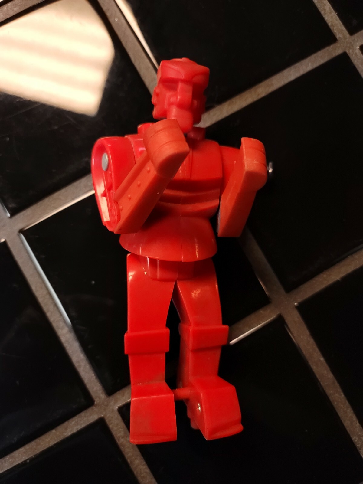 SAOLA Rock Em Sock Em Robots 2001 Mattel Red Rocker only Replacement Robot Part