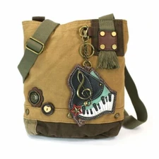 Chala Patch Crossbody Piano Handbag Purse Music Lover NWT