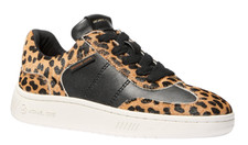 Michael Kors Kai Leopard Print Calf Hair Sneaker Deer Multi 5/5.5/6/6.5/8/9/9.5