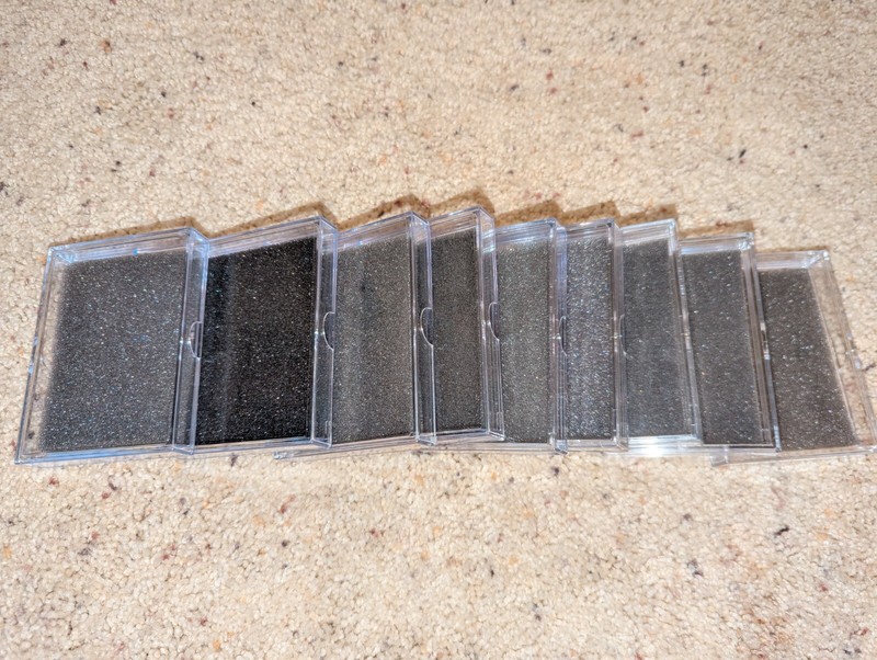 Plastic Acrylic 20 Card Case Lot