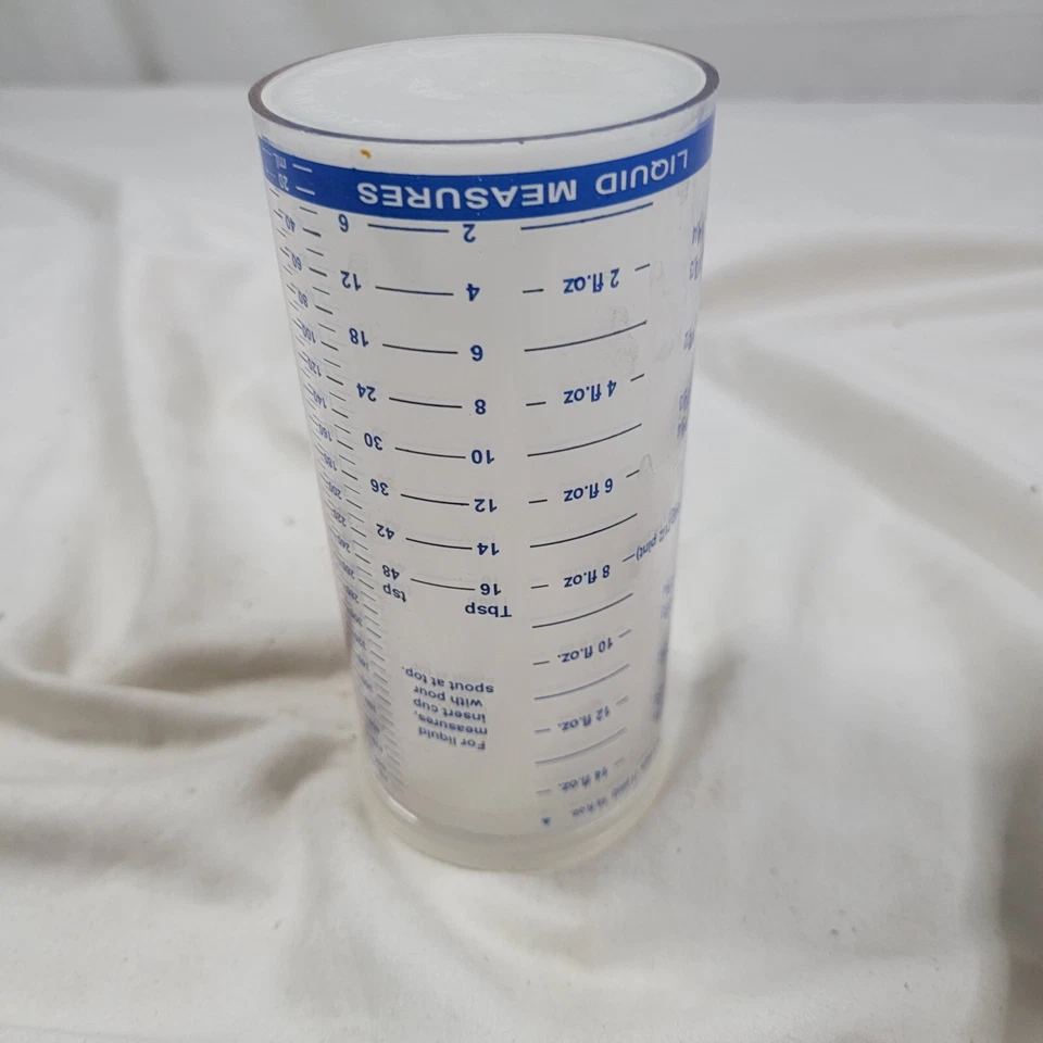 Pampered Chef Measure All Slide Measuring Cup Liquid/ Dry Solid Holds 2 Cups - Image 2 of 4