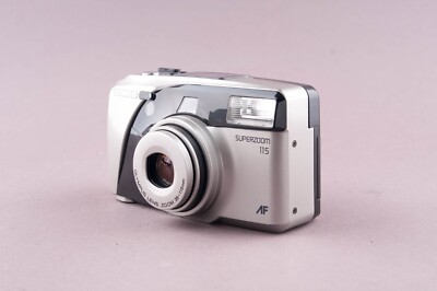 スムージー Olympus Superzoom 115 Quartz Date Point & Shoot Film Camera