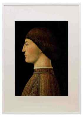 Piero Della Francesca Sigismondo Pandolfo Malatesta A3 A4 Framed Print Picture