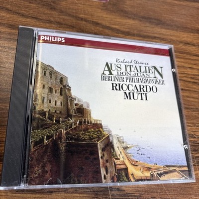 R. Strauss: Don Juan, Aus Italien / Muti / Berlin Philharmonic (CD, 1990)