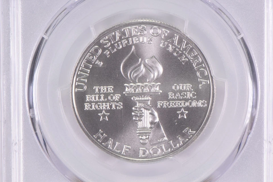 MS70 1993-W Madison Bill of Rights Commemorative Half Dollar PCGS *3068 - Image 4 of 4