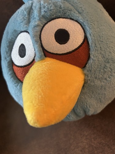 Angry Birds Blue Bird Jay Plush Stuffed Animal Commonwealth- 5” No Sound 2010 - Picture 4 of 15